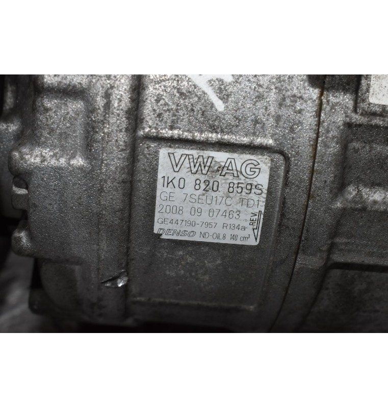 Κομπρεσέρ Aircondition Volkswagen Golf IV 1.4 TSI CAV 2008-2013 1K0820859S (ΦΘΟΡΑ ΣΤΗΝ ΤΡΟΧΑΛΙΑ)