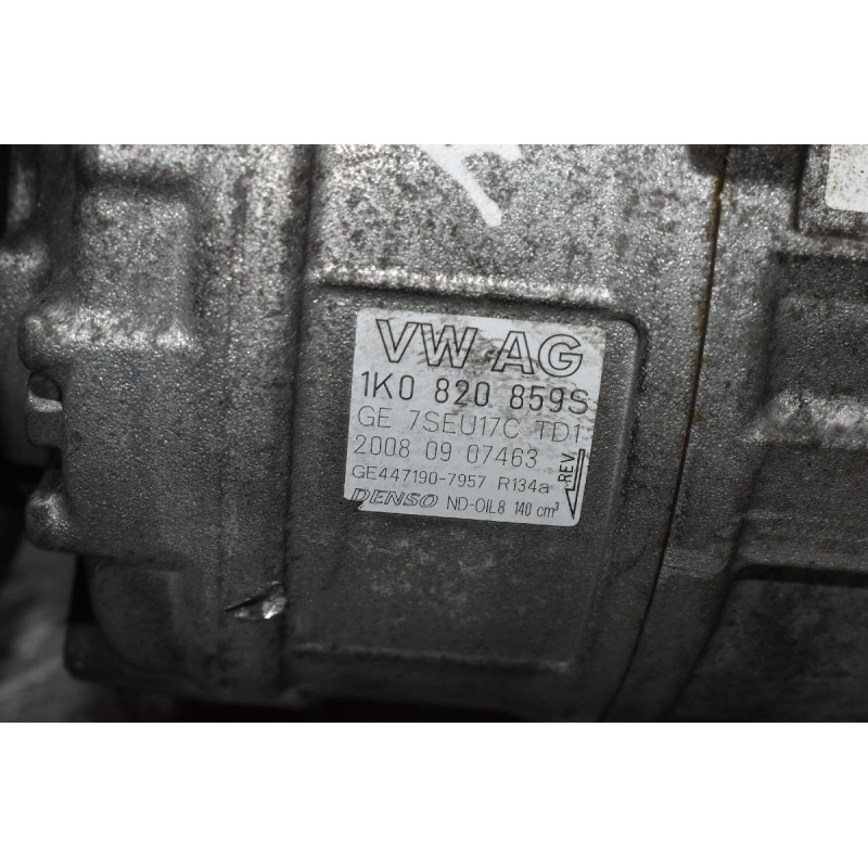 Κομπρεσέρ Aircondition Volkswagen Golf IV 1.4 TSI CAV 2008-2013 1K0820859S (ΦΘΟΡΑ ΣΤΗΝ ΤΡΟΧΑΛΙΑ)