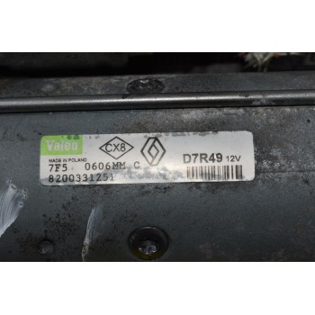 Μίζα Renault Scenic / Trafic / Nissan Primastar 1.9 DCI F9Q B264 2002-2008 VALEO 8200331251 D7R49