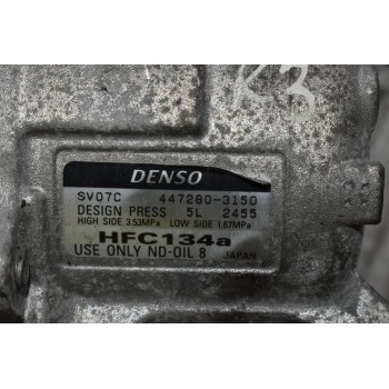 Κομπρεσέρ Aircondition Daihatsu Sirion - Terios 1.3 K3 2001-2009 DENSO 447280-3150 HFC134a