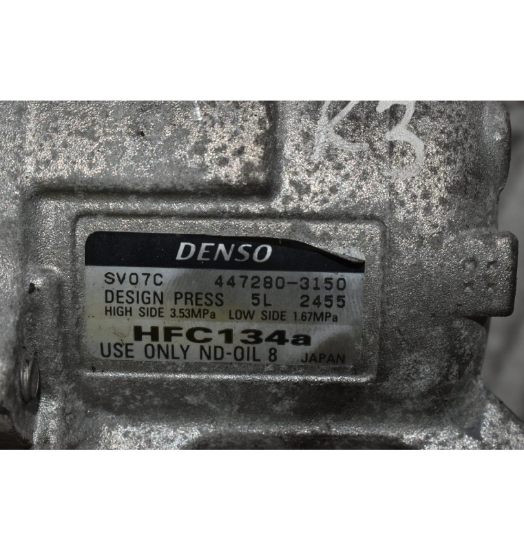 Κομπρεσέρ Aircondition Daihatsu Sirion - Terios 1.3 K3 2001-2009 DENSO 447280-3150 HFC134a