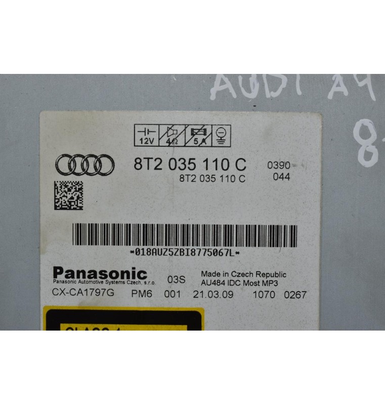 Ράδιο-CD Audi A4 2008-2011 8T2035110C