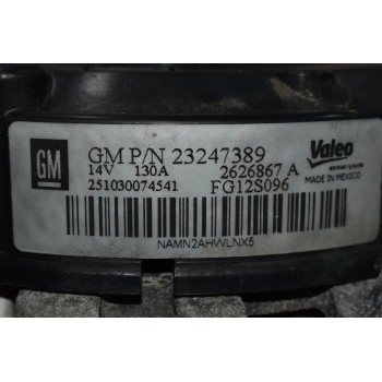 Δυναμό Chevrolet Cruze 1.8 F18D4 2008-2019 VALEO 251030074541  23247389 FG12S096