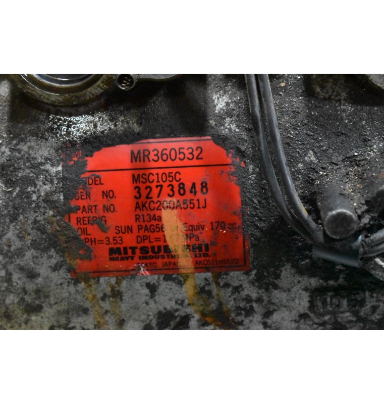 Κομπρεσέρ Aircondition Mitsubishi L200 4D56 K74 1997-2005 MR360532