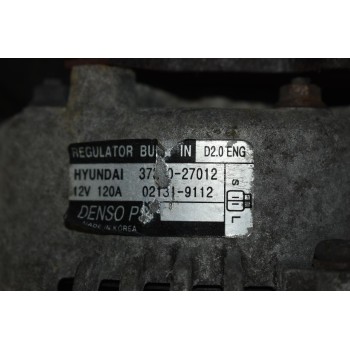 Δυναμό Kia Sportage - Tucson 2.0 CRD 140PS D4EA 2004-2009 37300-27012 120A