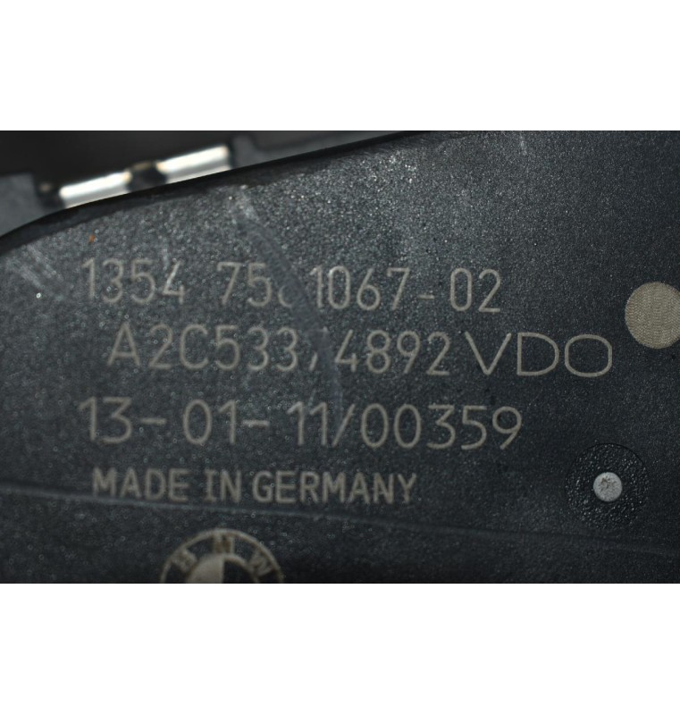 Πεταλούδα Γκαζιού Bmw 116i 316i 1.6 N43B16 2007-2011 13547561067-02