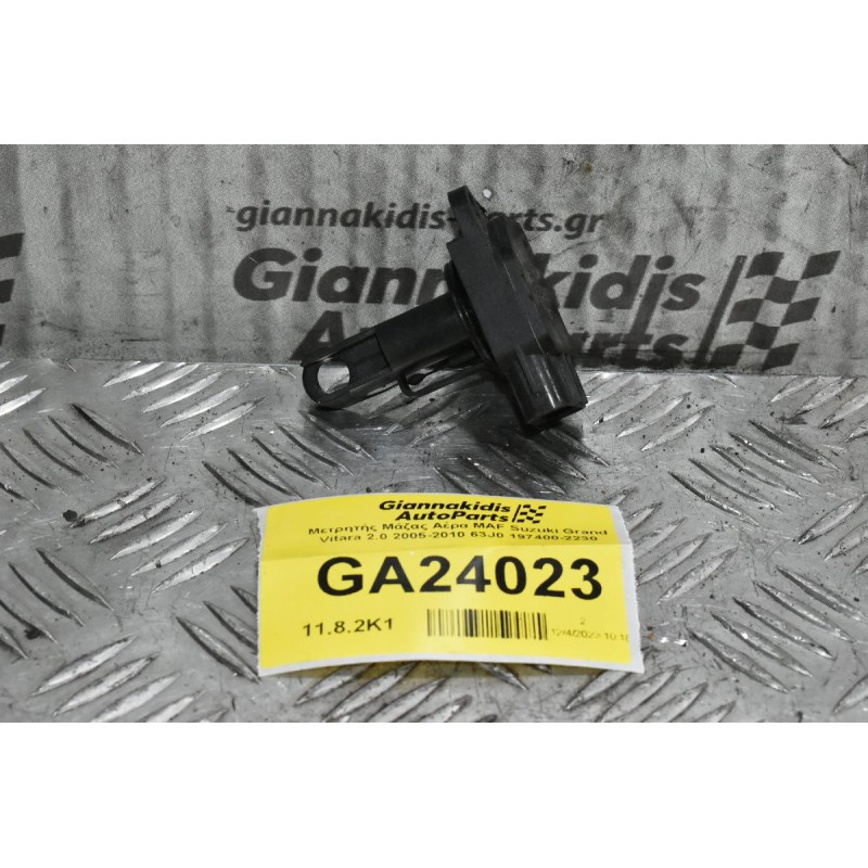 Μετρητής Μάζας Αέρα MAF Suzuki Grand Vitara 2.0 2005-2010 63J0 197400-2230
