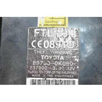 Εγκέφαλος Κλειδωματος Toyota Hilux KUN 2KD 1KD  2005-2015 FUJITSU 89730-0K090  237000-3760