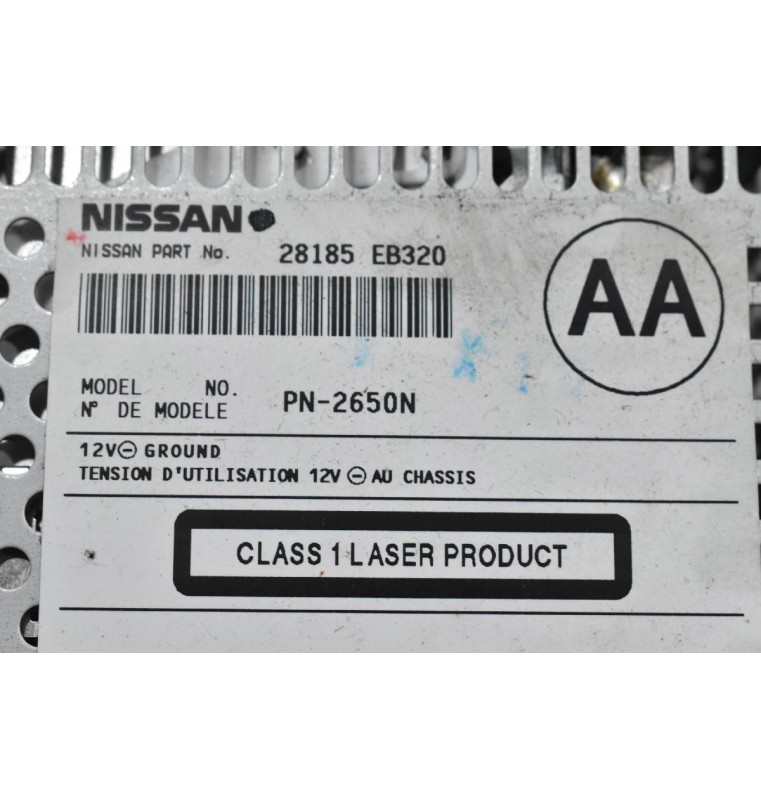 Ράδιο-CD Nissan Navara D40 2005-2010 28185-EB320
