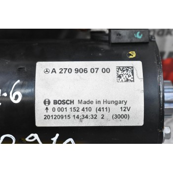 Μίζα Mercedes-Benz B Class W246 /CLA GLA 1.6 Turbo 270910 2011-2021 BOSCH A2709060700 0001152410  (411)