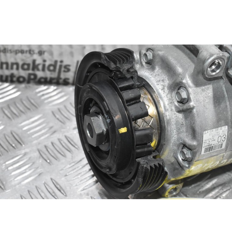 Κομπρεσέρ Aircondition Mercedes-Benz B Class W246 2012-2018 /CLA GLA 1.6 Turbo 270910 2011-2021 DENSO A0042300311 6SEU16C (Σπασμένη Τροχαλία)