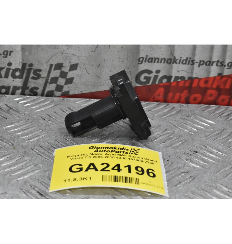 Μετρητής Μάζας Αέρα MAF Suzuki Grand Vitara 2.0 2005-2010 63J0 197400-2230