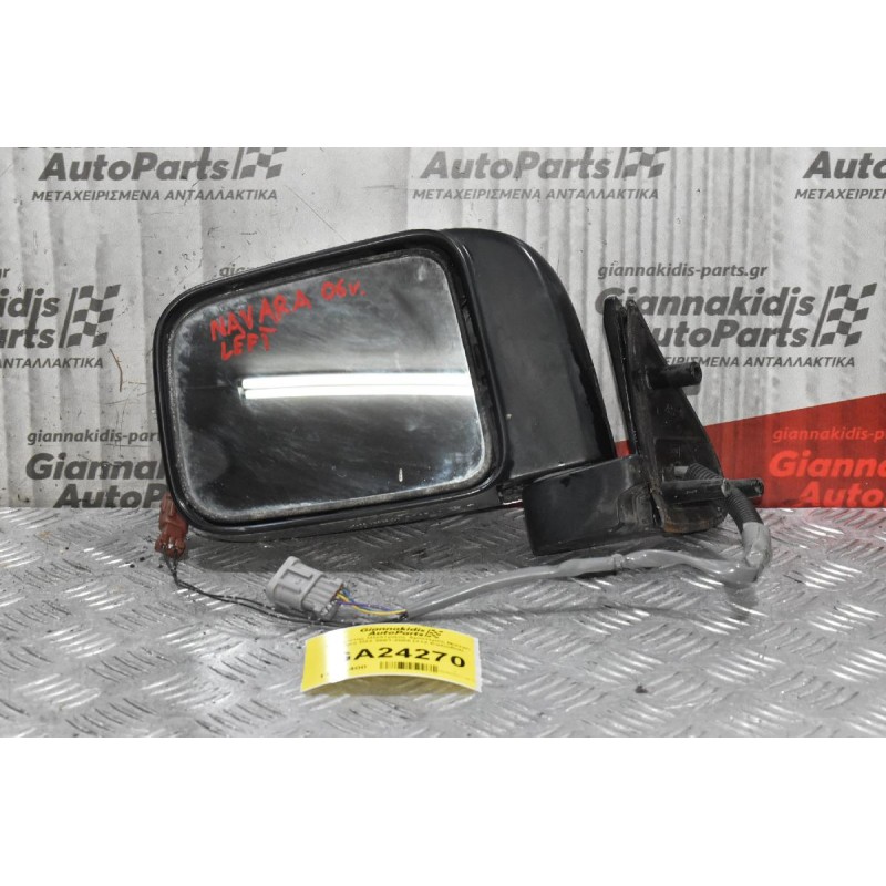 Καθρέπτης Ηλεκτρικός Αριστερός Nissan Navara D22 2001-2005 (3+2 Καλώδια) Βαφομενος