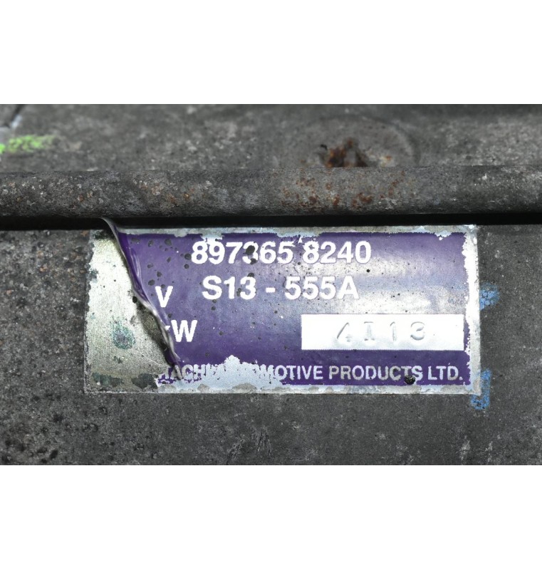 Μίζα Isuzu D-Max 3.0 4JH1 2002-2007 8973658240 S13-555A  (9 Δόντια)