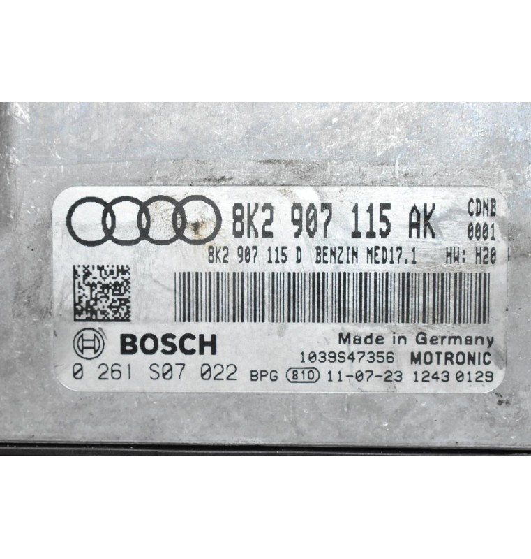 Εγκέφαλος Audi A4 2.0 CDN 2008-2015 BOSCH 8K2907115AK 0261S07022