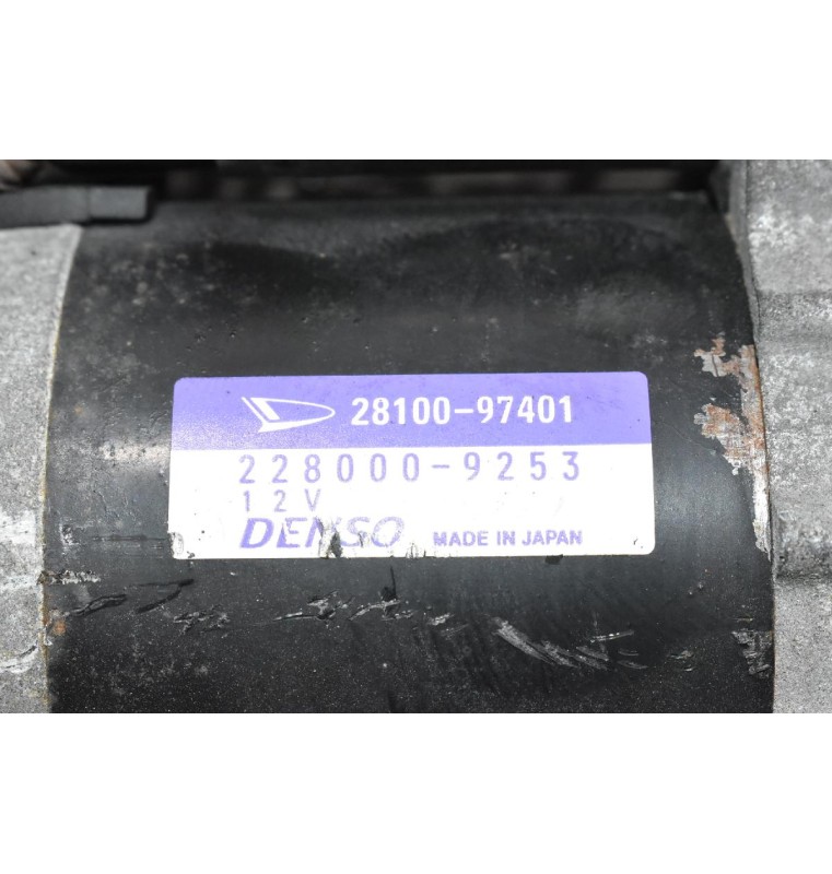 Μίζα Daihatsu Terios K3/3SZ 2006-2011 DENSO 28100-97401 228000-9253