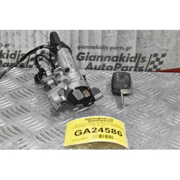 Διακόπτης Μίζας Με Μάτι Immobilizer  Volkswagen Caddy 2004-2010 1K0905851B (2ό Κλειδί)