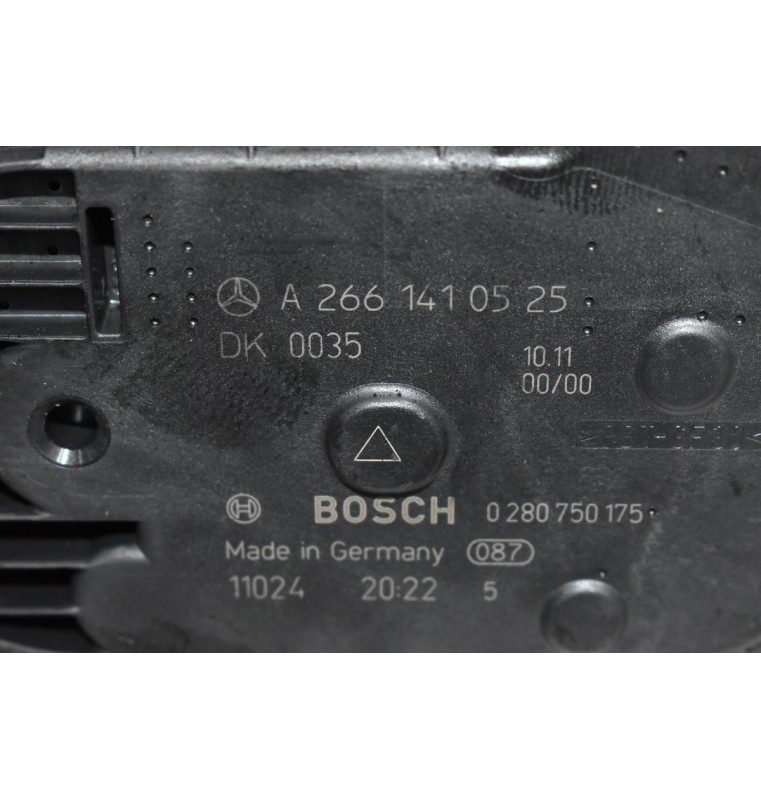 Πεταλούδα Γκαζιού Mercedes-Benz E200 1.8 271860 2010-2016 BOSCH A2661410525 0280750175