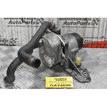 Βάση Φίλτρου Λαδιου Ford Transit JXFA H9FB 2006-2012 6C1Q-6B624-BA (Μαζί με Ψυγείο Λαδιού)