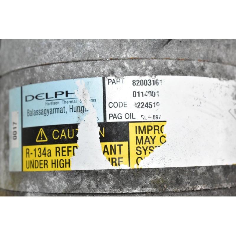 Κομπρεσέρ Aircondition Renault Megane 1.6 16V K4MJ760 113PS 2003-2009  DELPHI 8200316164