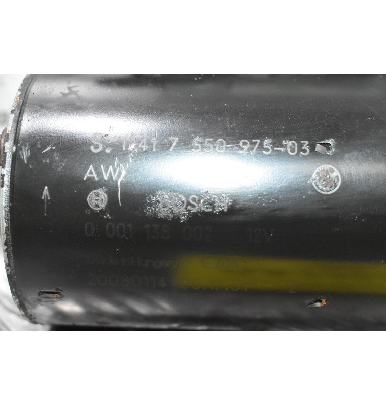 Μίζα Bmw 1.6 116i 316i 122PS N43B16AA 2007-2011 BOSCH 0001138002