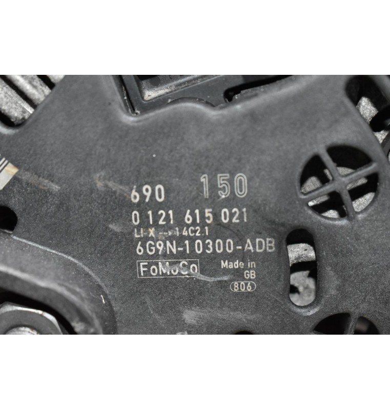 Δυναμό Land Rover Freelander 2.2 TD4 224DT 2006-2014 BOSCH 6G9N-10300-ADB 0121615021