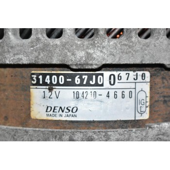 Δυναμό Suzuki Suzuki Grand Vitara 1.9 F9QB264 2006-2015 31400-67J00 104210-4660