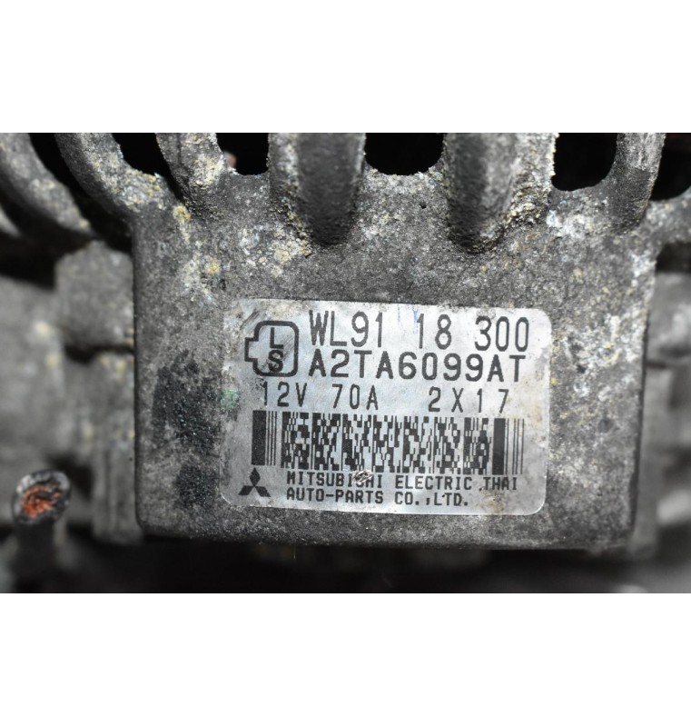 Δυναμό Ford Ranger / Mazda B2500 2.5 TD WL WL9118300 A2TA6099AT 70A 12V 1998-2005