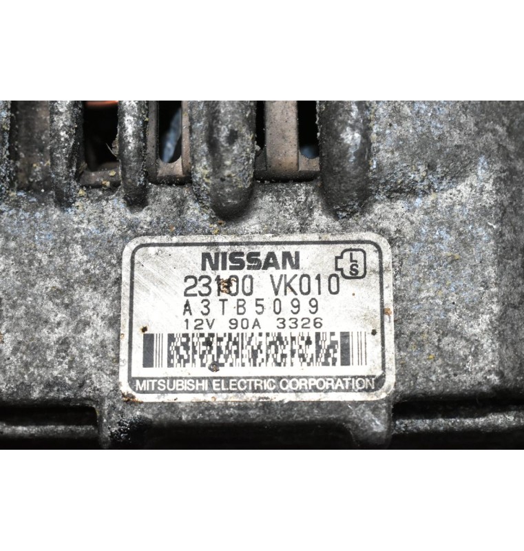 Δυναμό Nissan Navara D22 YD25 133PS 2001-2005 23100-VK010 90A