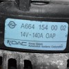 Δυναμό SsangYong Actyon / Kyron 2.0 XDI 664950 2002-2010 A6641540002 140A
