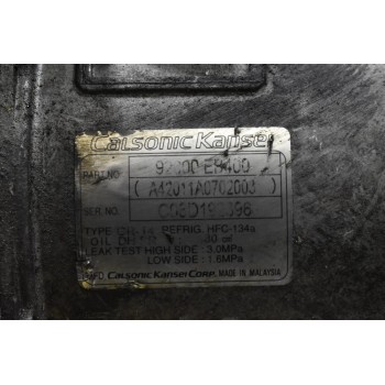 Κομπρεσέρ Aircondition Nissan Navara D40 YD25 2005-2012 CALSONIC 92600-EB400