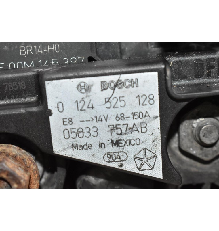 Δυναμός Jeep Compass / Patriot BYL 2007-2014 BOSCH 0124525128 05033757AB