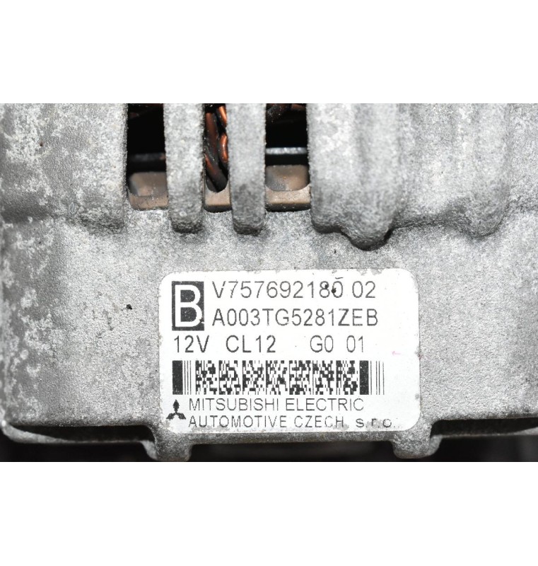 Δυναμό Mini Cooper R56 1.6 N16B16A 2010-2013 MITSUBISHI V75769218002 A003TG5281ZEB