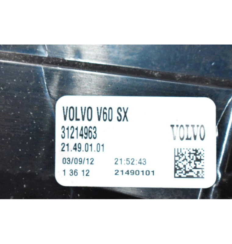 Φανάρι Πίσω Αριστερό Volvo V60 2011-2013 31214963 (Γνήσιο)