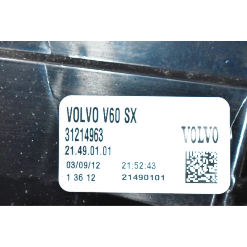 Φανάρι Πίσω Αριστερό Volvo V60 2011-2013 31214963 (Γνήσιο)