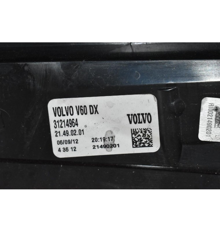 Φανάρι Πίσω Δεξιό Volvo V60 2011-2013 31214964 (Γνήσιο)