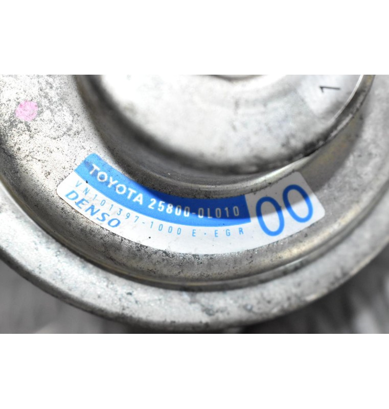 Βαλβίδα Καυσαερίων EGR Toyota Hilux 3.0 D4D KUN 1KD 2005-2010 DENSO 25800-0L010 VN101397-1000