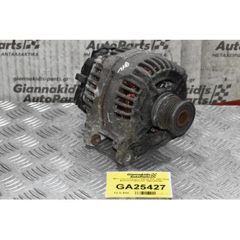 Δυναμό Jeep Compass / Patriot BYL 2007-2014 BOSCH 0124525128  05033757AB (Σπασμένη Φύσα)