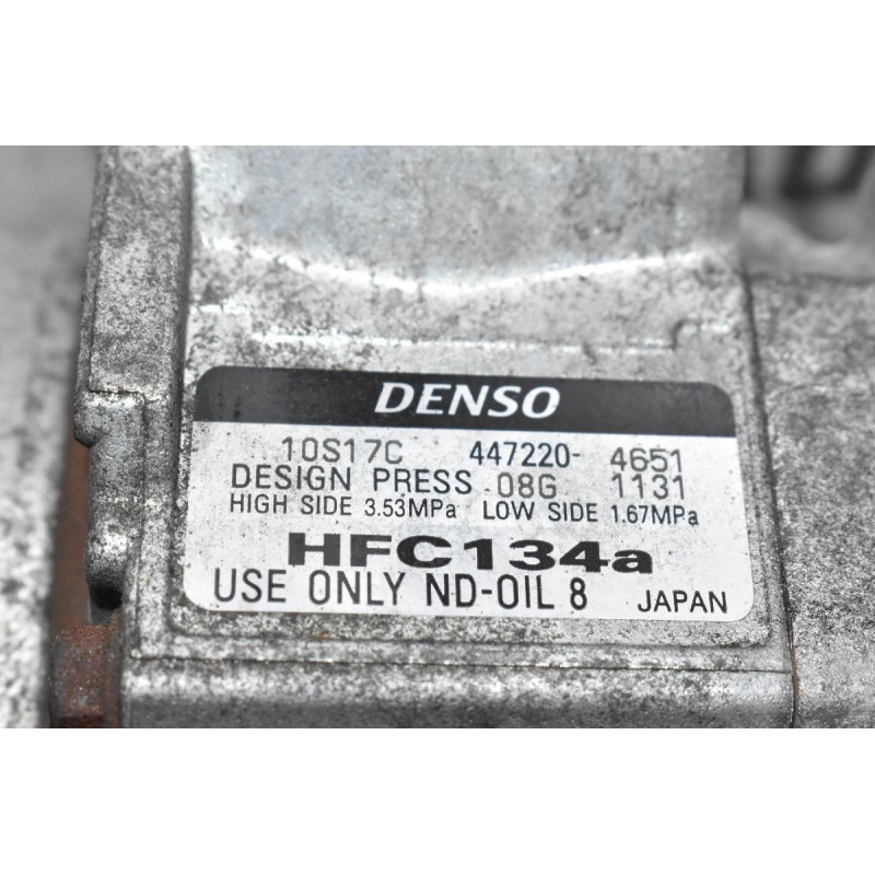 Κομπρεσέρ Aircondition - A/C Ford Maverick - Mazda Tribute 2.3 16V L3 2005-2012 DENSO 10S17C   447220-4651 HFC134a
