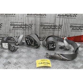 Ζώνες Πίσω Καθισμάτων Σετ Toyota Hilux KUN 2005-2015 (73360-0K050)