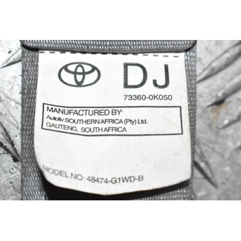 Ζώνες Πίσω Καθισμάτων Σετ Toyota Hilux KUN 2005-2015 (73360-0K050)