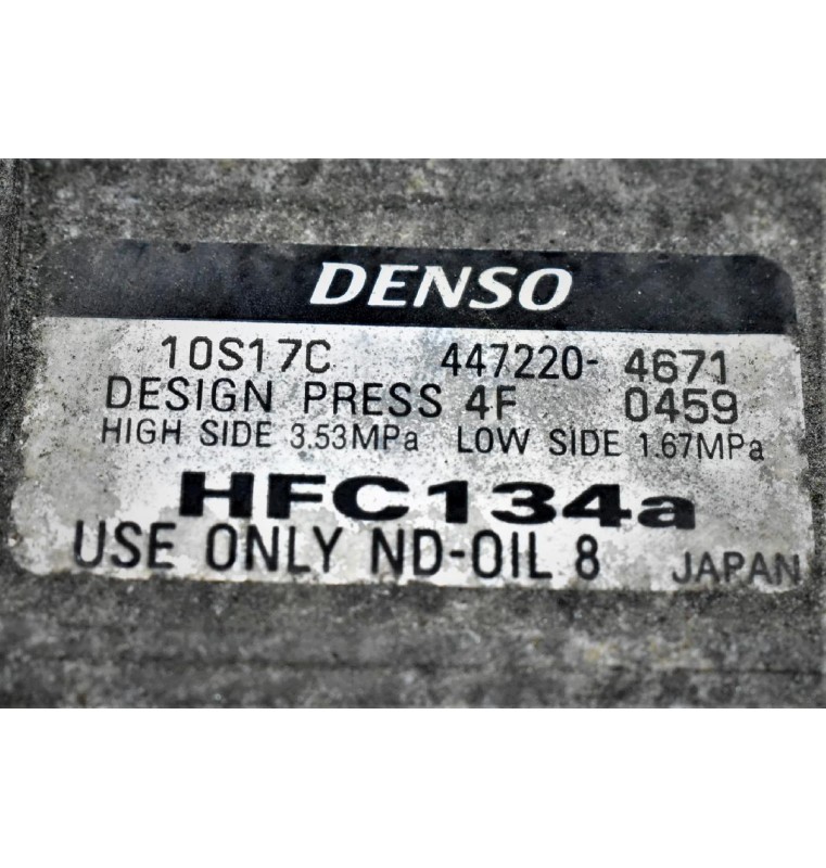 Κομπρεσέρ Aircondition - A/C Ford Maverick - Mazda Tribute 2.3 16V L3 2005-2012 DENSO 10S17C   447220-4671 HFC134a