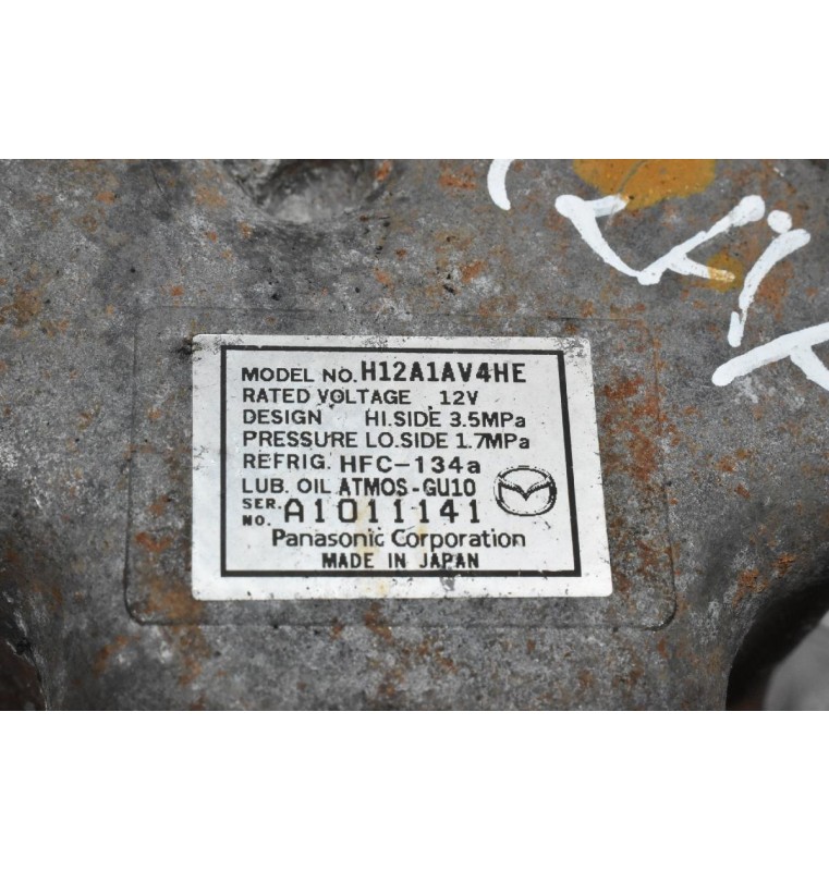 Κομπρεσέρ Aircondition - A/C Mazda 6 2.2 MZR-CD R2AA 2009-2012  H12A1AV4HE  A1011141