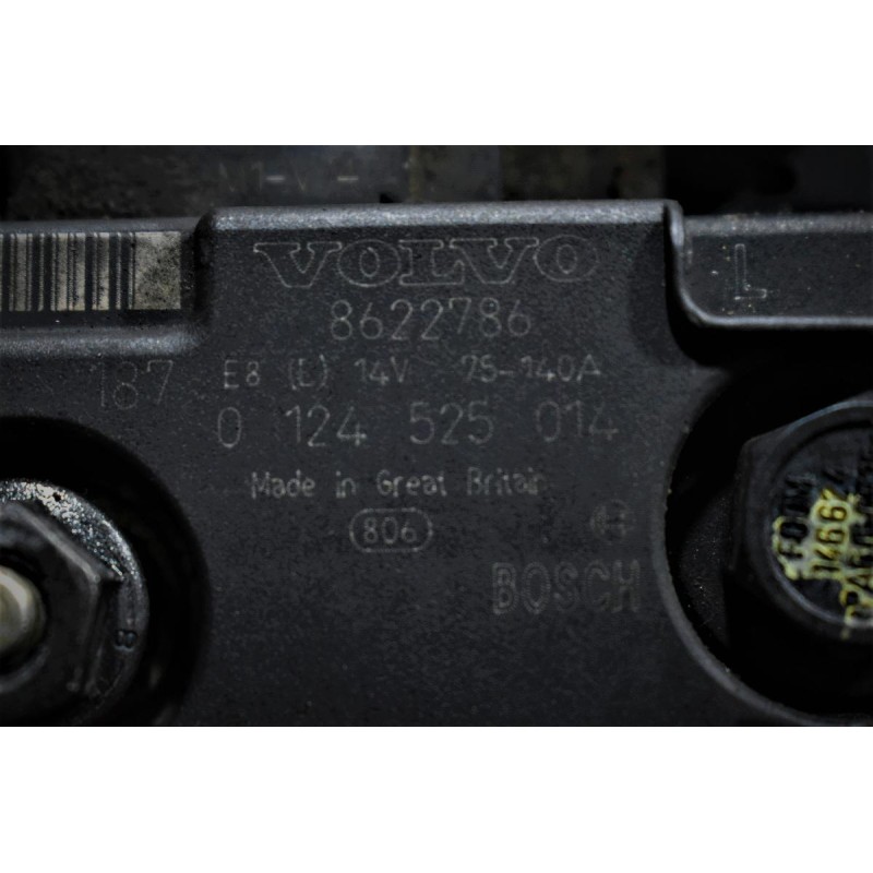 Δυναμό Volvo S60 / S80 / V70 B5204T5 2000-2010 BOSCH 8622786  0124525014