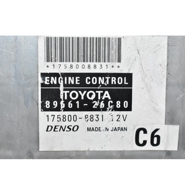 Εγκέφαλος Toyota Hiace 2KD D4D 2001-2010 89661-26C80