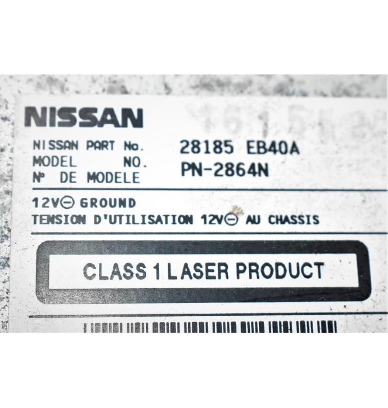 Ράδιο-CD Nissan Pathfinder 2005-2011 28185-EB40A PN-2864N