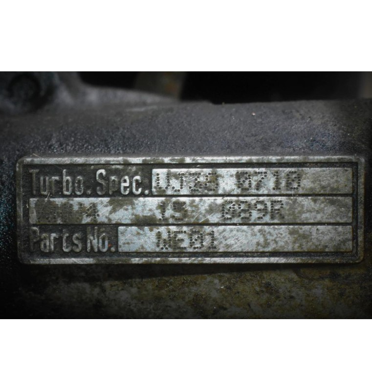 Turbo/Τουρμπίνα Ford Ranger/BT 50 2.5 Diesel WL 16V 2005-2010 VJ38 0710