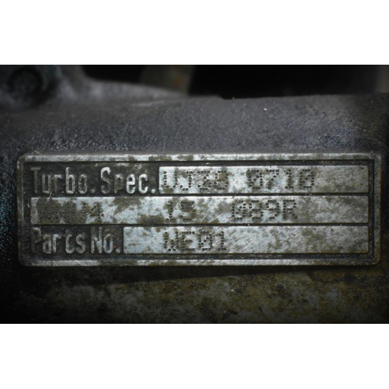 Turbo/Τουρμπίνα Ford Ranger/BT 50 2.5 Diesel WL 16V 2005-2010 VJ38 0710