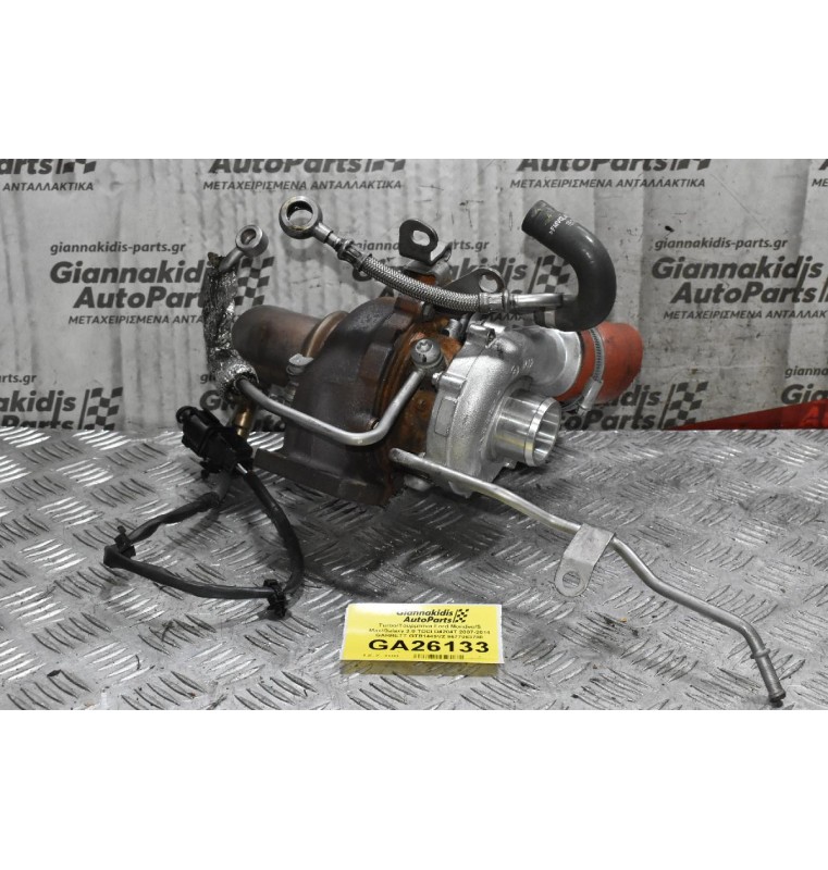 Turbo/Τουρμπίνα Ford Mondeo/S Max/Galaxy 2.0 TDCI D4204T 2007-2014 GARRETT GTB1449VZ 9677063780