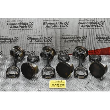 Πιστόνια Με Μπιέλες Mercedes-Benz ML 350 W211 3.5 272967 V6 2005-2012 (93mm) (6 Τμχ)